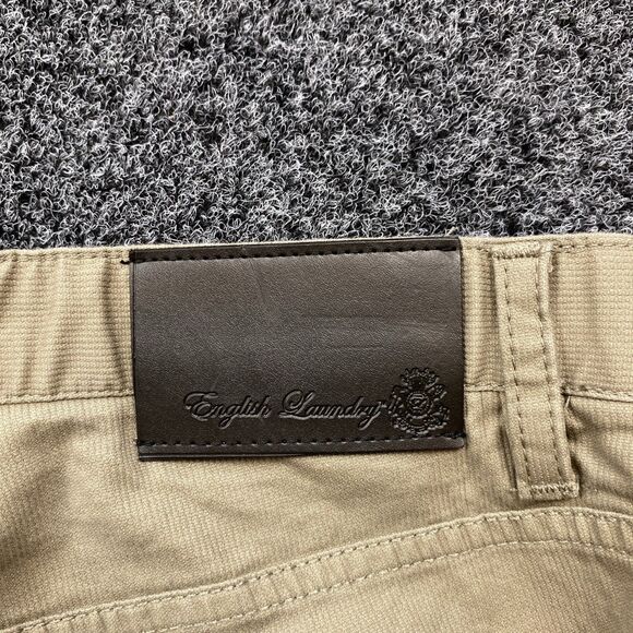 English Laundry Brixton Pants Mens Straight Leg Preppy Khaki Pants Size 32x30 - Picture 4 of 7